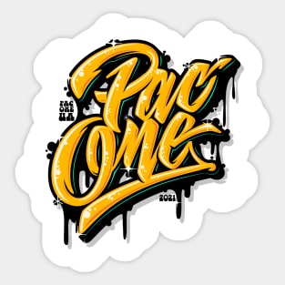 Pac One Not Procreate Sticker